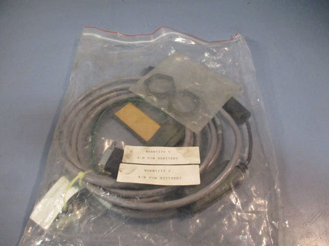 Allen Bradley Connector Cable Assy, (1) 96851603, (2) 97719001