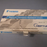 TSUBAKI NEPTUNE CORROSION RESISTANT ROLLER CHAIN RS10BNEP1RP+192LMCJR