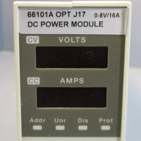 Agilent 66101A OPT J17 08V / 16A DC Power Module 360VA Max / 50/60Hz