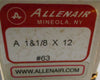 Allenair A 1-1/8  X 12 Pneumatic Cylinder Air 12" Stroke 1-1/8" Bore