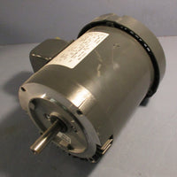 US Motors U12S2ACR AC Motor, #F046, 56C 3 PH, TEFC .50 HP, 1745 RPM, 60 Hz DES B