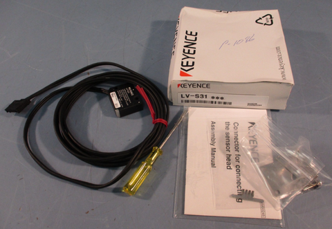 Keyence LV-S31 Beam Spot Reflective Sensor Head
