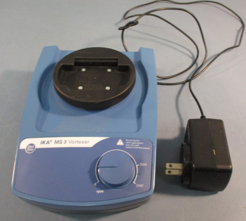 IKA MS3 Vortexer Mixer MS 3 B S36 03.305105 24VDC 800 mA IP21