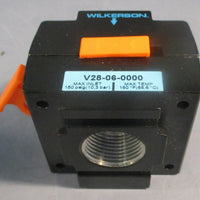 Wilkerson V28060000 Safety Lockout Valve 150 PSIG Max Inlet
