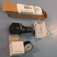 Horton 940001 Pneumatic Regulator 0125 PSI 0.250" NPT W/ Gauge