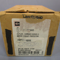 CUTLERHAMMER MOTOR CIRCUIT PROTECTOR 600 VAC, 350 VDC 3 POLE SER C HMCP100R3A02