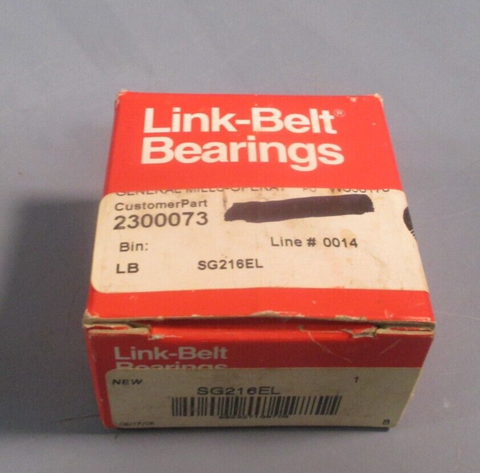 Link-Belt  1" Bearing Insert SG216EL