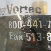 ITW Vortec 208MC LF 51130 020701 Cold End Muffler For 208VT Factory Sealed NOS