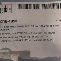 Burkle 53161055 Uno Sampler Target Point Collector Single Chamber 583mm Total L