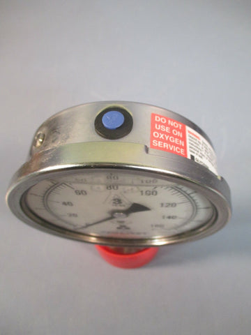 Ashcroft Glycerin Gauge 0-160 PSI Glycerin Gauge 54-60B-N 3-G-1.5
