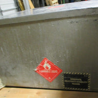 Flammable Hazardous Liquid Tank 25" 25" x15" Approx 40 Gallon Capacity w/ Hoses