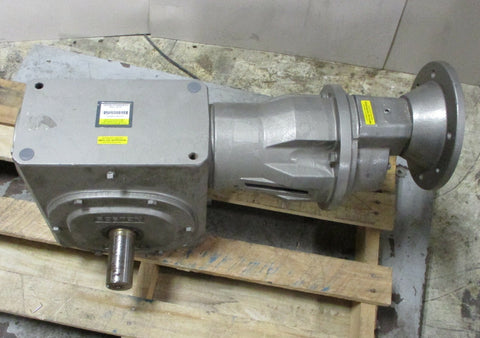 Boston Gear SBKHMRF75280KB9G 80:1 Gear Reducer w/ HMF3-4K-B9-B11 4:1