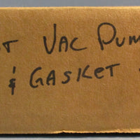 Gast MFG K479 Repair Kit For 23 Series Oilless Vacuum Pump Vanes and Gasket Only