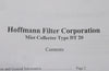 Hoffmann DT 20 Mist Collector 600 CFM, 2 HP HEPA Main Element 6" Inlet New