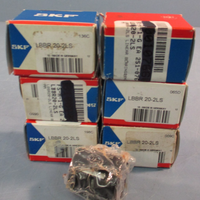 Lot of (2) SKF LBBR 20-2LS Linear Ball Bushing Bearing