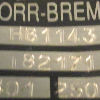 Knorr-Bremse HB1143 Pneumatic Hand Brake Valve for Volvo Buses/Trucks
