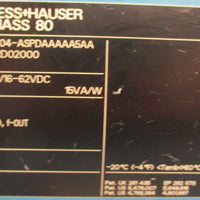 Endress Hauser Promass 80 Flowmeter 80A04ASPDAAAAA5AA 2055VAC/1662VDC