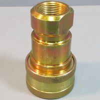 Parker Coated Steel 3/4" Coupler H662 3/4"14 NPTF NOS