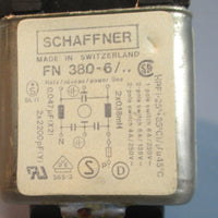 Schaffner FN 3806/.. Filtered Power Entry Module w/ Switch NOS