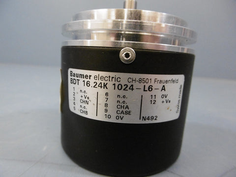 Baumer Electric BDT 16.24K1024L6A Incremental Rotary Encoder