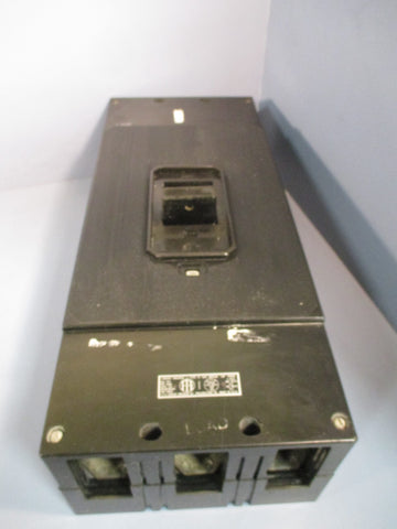 ITE Circuit Breaker Type ET 800 AMPERE "LM" Frame 3 Pole, 600 Volts AC