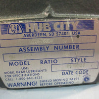 Hub City 022076824 Worm Gear Reducer 5:1 Ratio Model 184 56C Frame