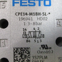Festo CPE14M1BH5L* Solenoid Valve 1:38bar 196941 HD02 MSZE324 DC 5/16"