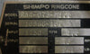 Shimpo Ringcone RA4-073-M1.5 Gearbox w/ Baldor VWDM3558T Motor 1-3/4" Shaft Dia