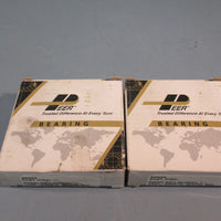 LOT OF 2 PEER BEARING 99R24 RADIAL DEEP GROOVE BALL BEARING 1/2X2-5/8X9/16