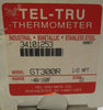 Tel Tru Thermometer GT300R 1/2" Npt -40/160F 12 Stem Analog dial