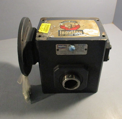 Ohio Gear HMQ826-10-140-H Gear Reducer 3.99 Input HP 10:1 Ratio 7/16" Bore