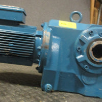 Sew Eurodrive KA86DT100L4 Gearmotor 27/16" Bore 5HP 1680RPM TEFC