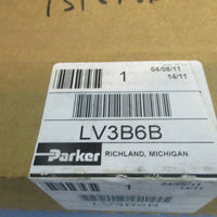 Parker LV3B6B Aluminum Alloy Exhaust Lockout Valve 300PSI NEW