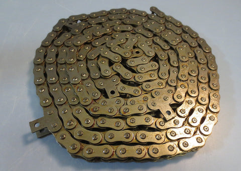10' Section of Renold 501 RIV Chain Power Transmission Roller Chain New