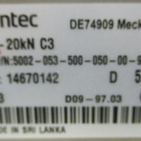 Flintec SB5-20kN C3 Load Cell 5002-053-500-00-99-01033 5-15VDC