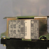 AllenBradley 700N400A1 AC Control Relay Series C 10A, Type N 110120Vac