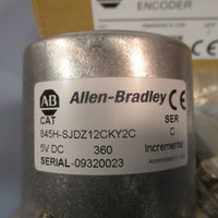 ALLEN BRADLEY OPTICAL INCREMENTAL ENCODER SERIES C 845HSJDZ12CKY2C