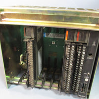 Allen Bradley 8Slot I/O Chassis w/4 Modules Series B  1771A2B/B