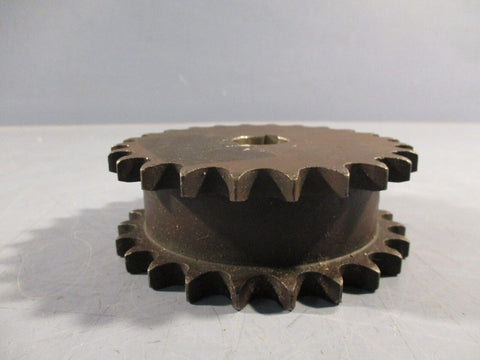 MARTIN DOUBLE SINGLE ROLLER CHAIN SPROCKET DS40A24