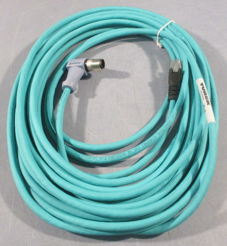 Turck WSSDVRJ45S441-10M Industrial Ethernet Cable U-73891 10m Long