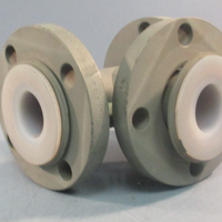 Baum F154515a Reducing Tee 2" BAUM PTFE ASTM 10" Overall Length