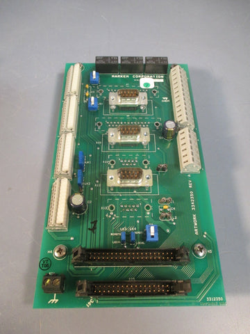 MARKEM CORPORATION PRINTED CIRCUIT I/O BOARD ARTWORK REV A 3342350