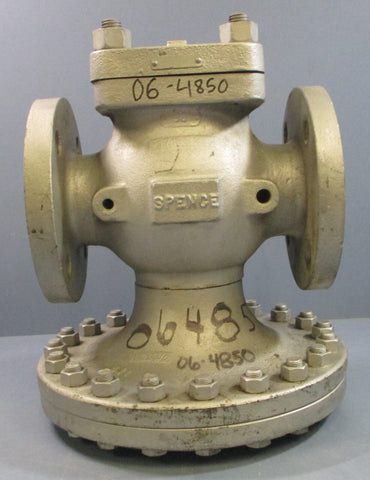 Spence Engineering E-2-1/2 Pressure Reducing Valve 2-1/2" 4-Bolt Flange 125PSI