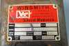 Winsmith 5MCT Gear Reducer 9:1 Ratio 3.92 HP 1800 Rpm Used