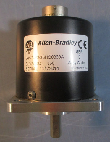 Allen Bradley 845GF3G8HC0360A Ser B Encoder 824VDC 3/8" Shaft Dia.