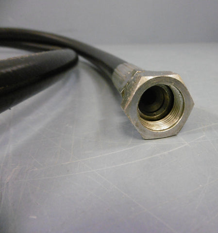 Piranhaflex  PF62806 SAE 100RB 3/8" w/PFR06 Hydraulic Hose NEW 7 FT LENGTH
