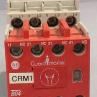 Allen Bradley 100SC09DJ404C Safety Contactor Ser A 600VAC 25A Lot of 2