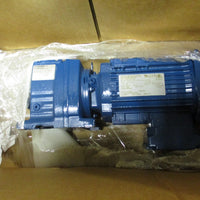 SEWEURODRIVE HELICAL GEARBOX 10.11:1 RATIO 1HP MOTOR 1751RPM R37 DRN80M4/DH