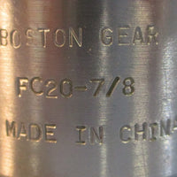 Boston Gear FC203/4 and FC207/8 Coupling 08262 08264 3/4" and 7/8" Bore
