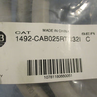 Allen Bradley 1492CAB025RTN32I Digital Interface Cable 2.5 m Long Ser C